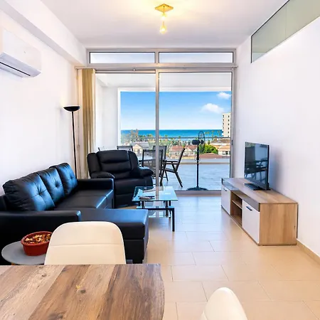 公寓 Seaview In - 2 Bdr - 2 Min Walk To 拉纳卡